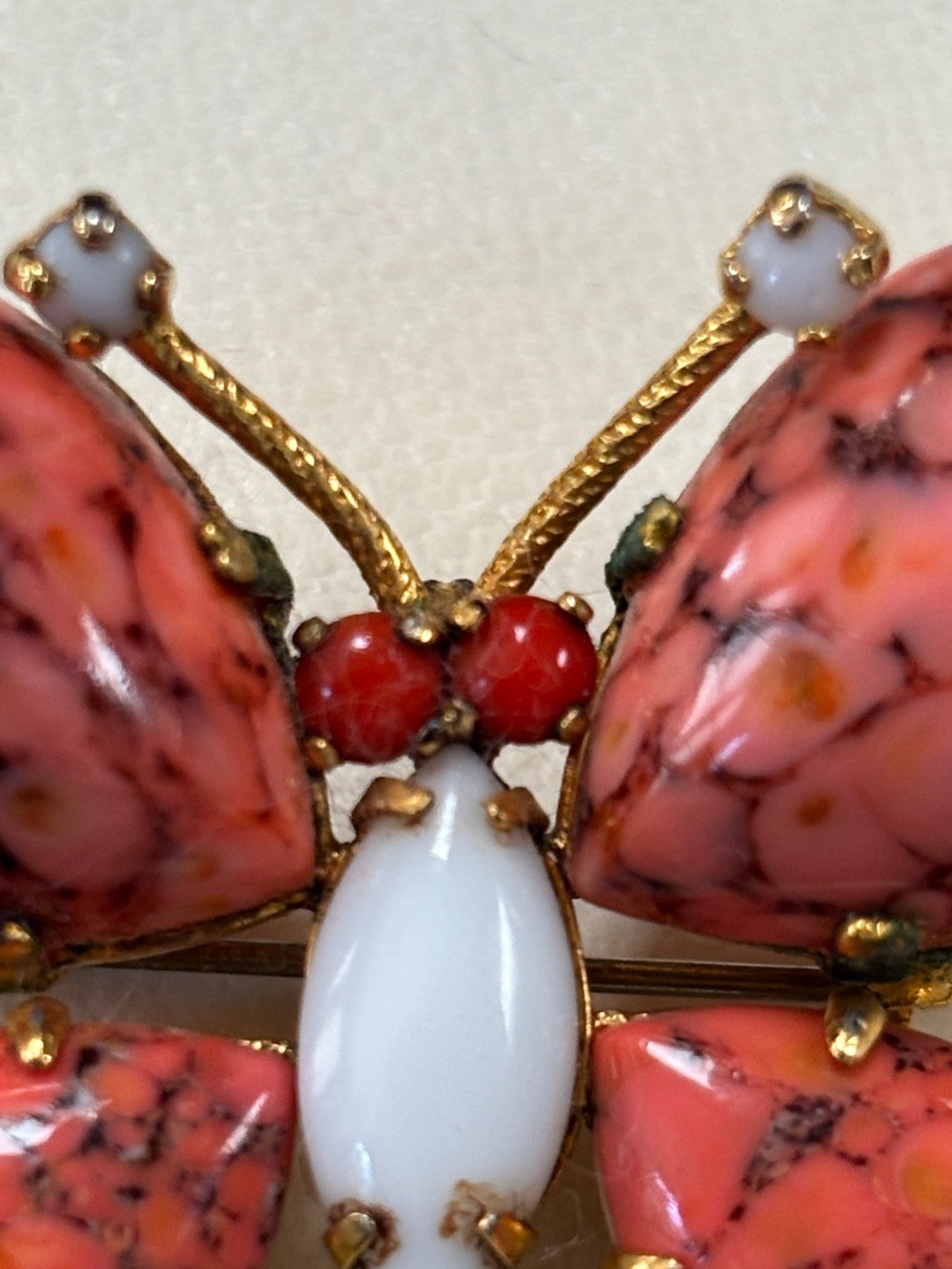 Schreiner  New York Butterfly Brooch - vintage - Picture 4 of 7